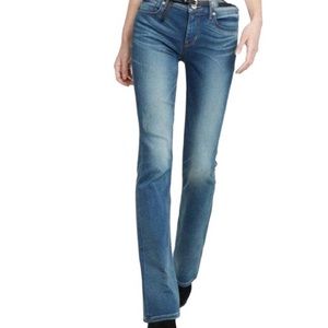 Express Barely Boot Mid Rise Jeans 14 R